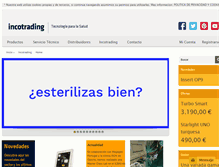 Tablet Screenshot of incotrading.net
